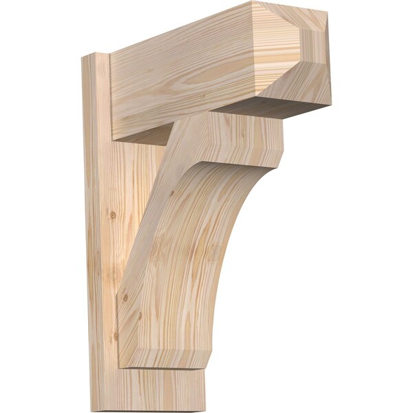 Ekena Millwork Legacy Craftsman Smooth Outlooker, Douglas Fir, 7 1/2"W x 18"D x 22"H OUT08X18X22LEC04SDF - main